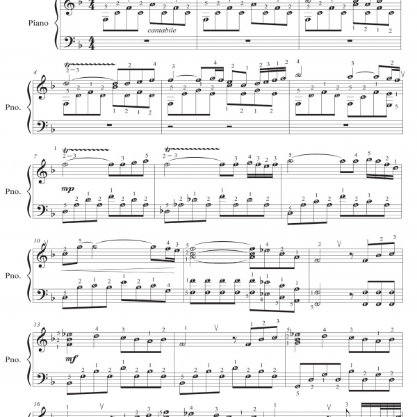 Фортепіанні п'єси для середнього рівня підготовки "Королева мелодя" (є українською)