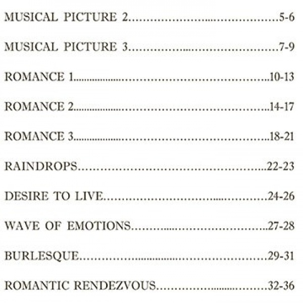 Фортепіанні п'єси для просунутого рівня "ХВИЛЯ ЕМОЦІЙ"