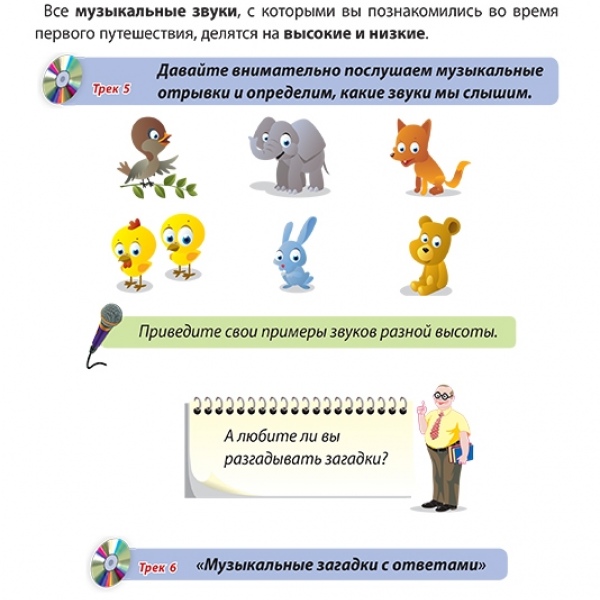 Курс навчання "МУЗИЧНІ ПРИГОДИ" (Комплект: шість випусків)