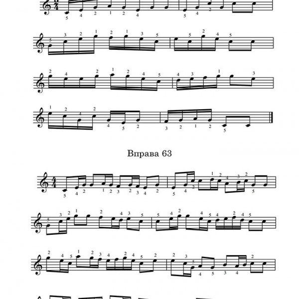 Фортепіанна техніка "НАТХНЕННЯ" для швидкості пальців (є українською)